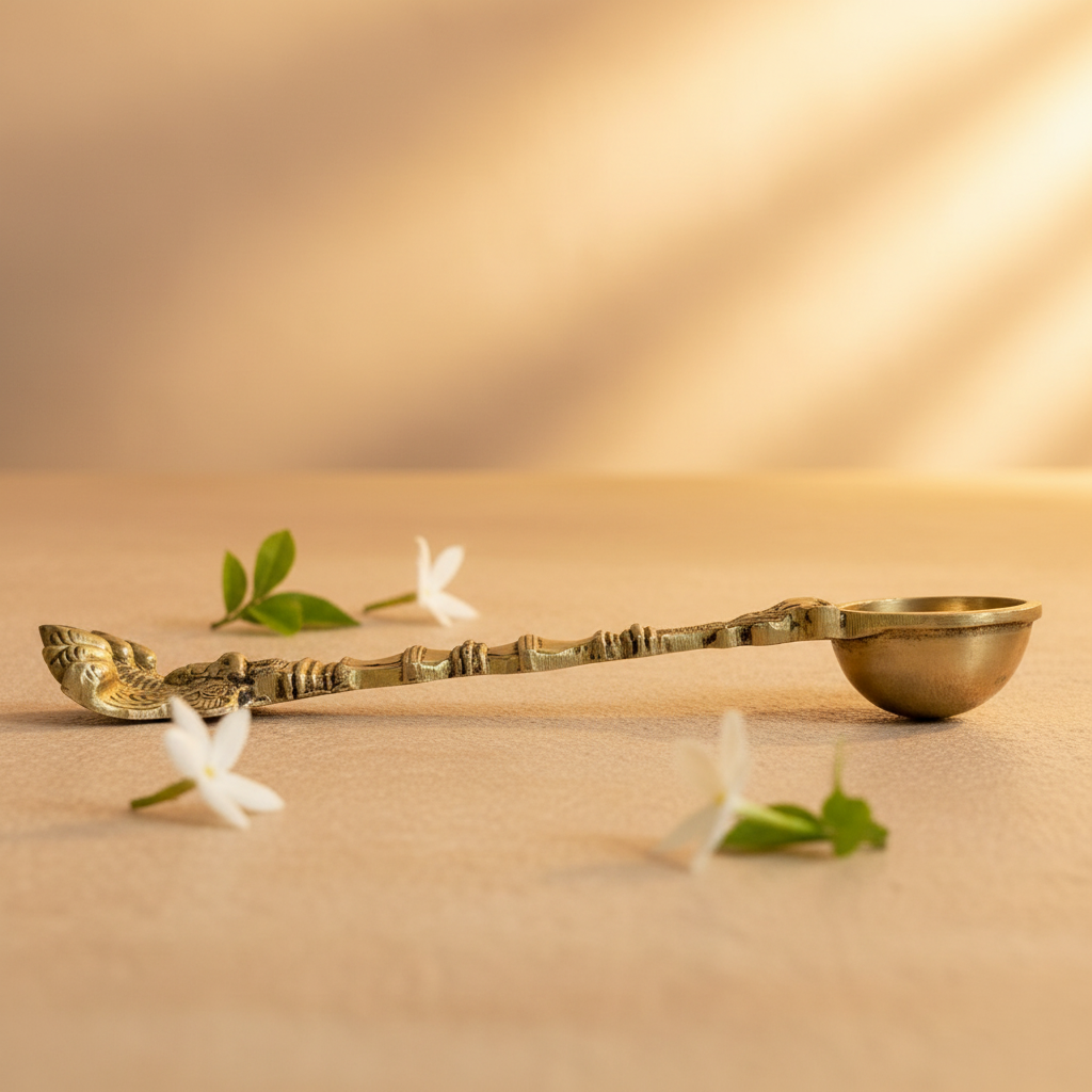Puja/Havan Spoon