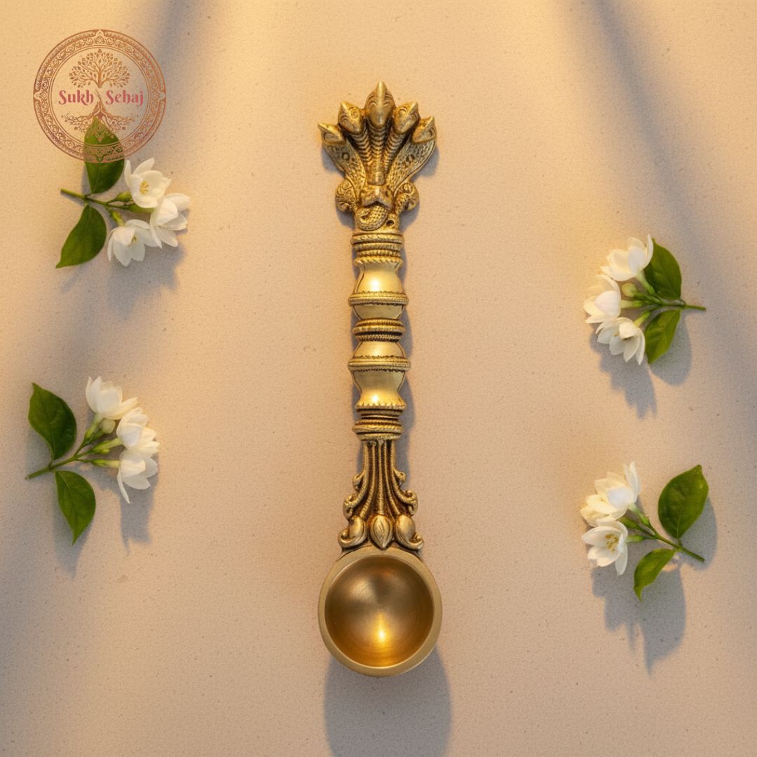 Sheshnaag Achmani (Puja Spoon)