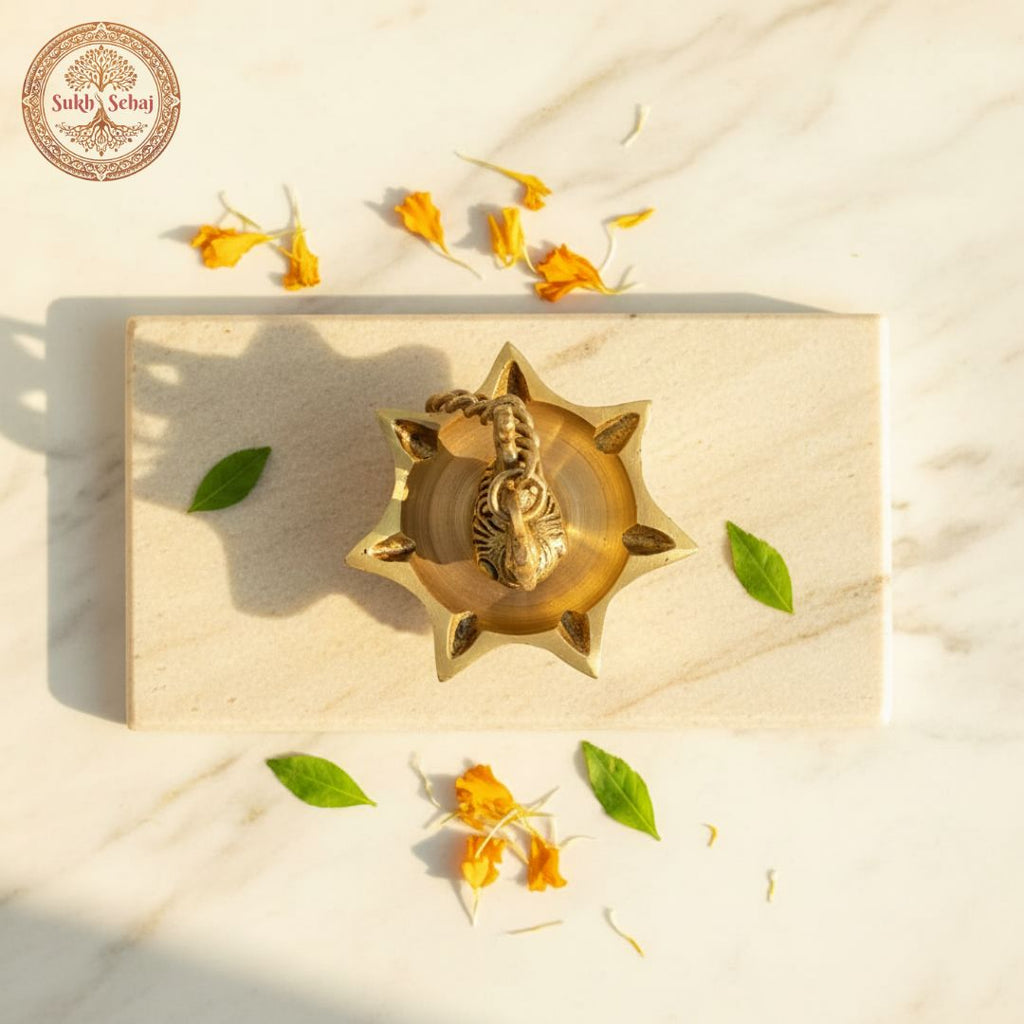 Mayur Diya (Hanging) - Small