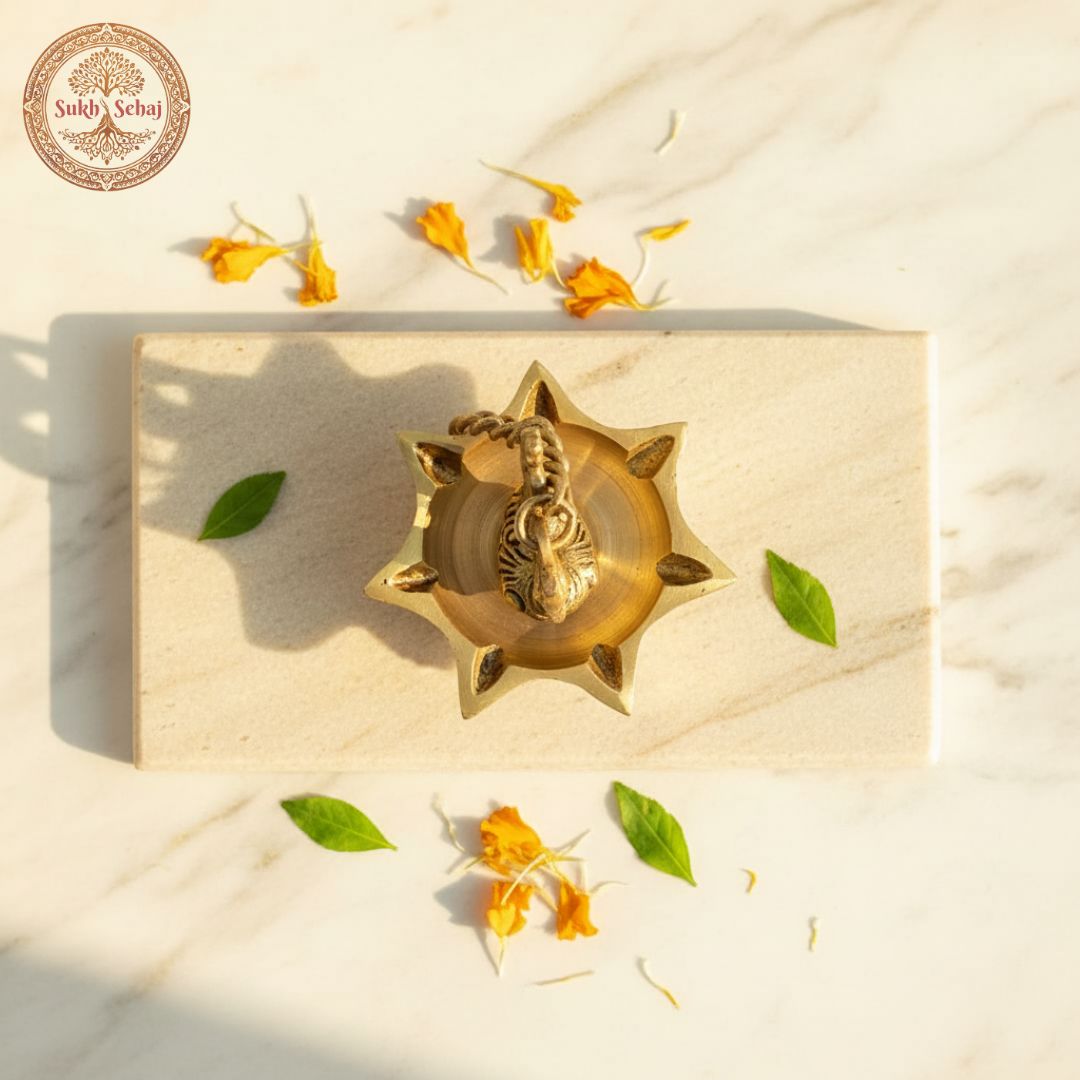 Mayur Diya (Hanging) - Small