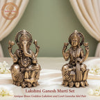 Shree Lakshmi Ganesh Murti Set