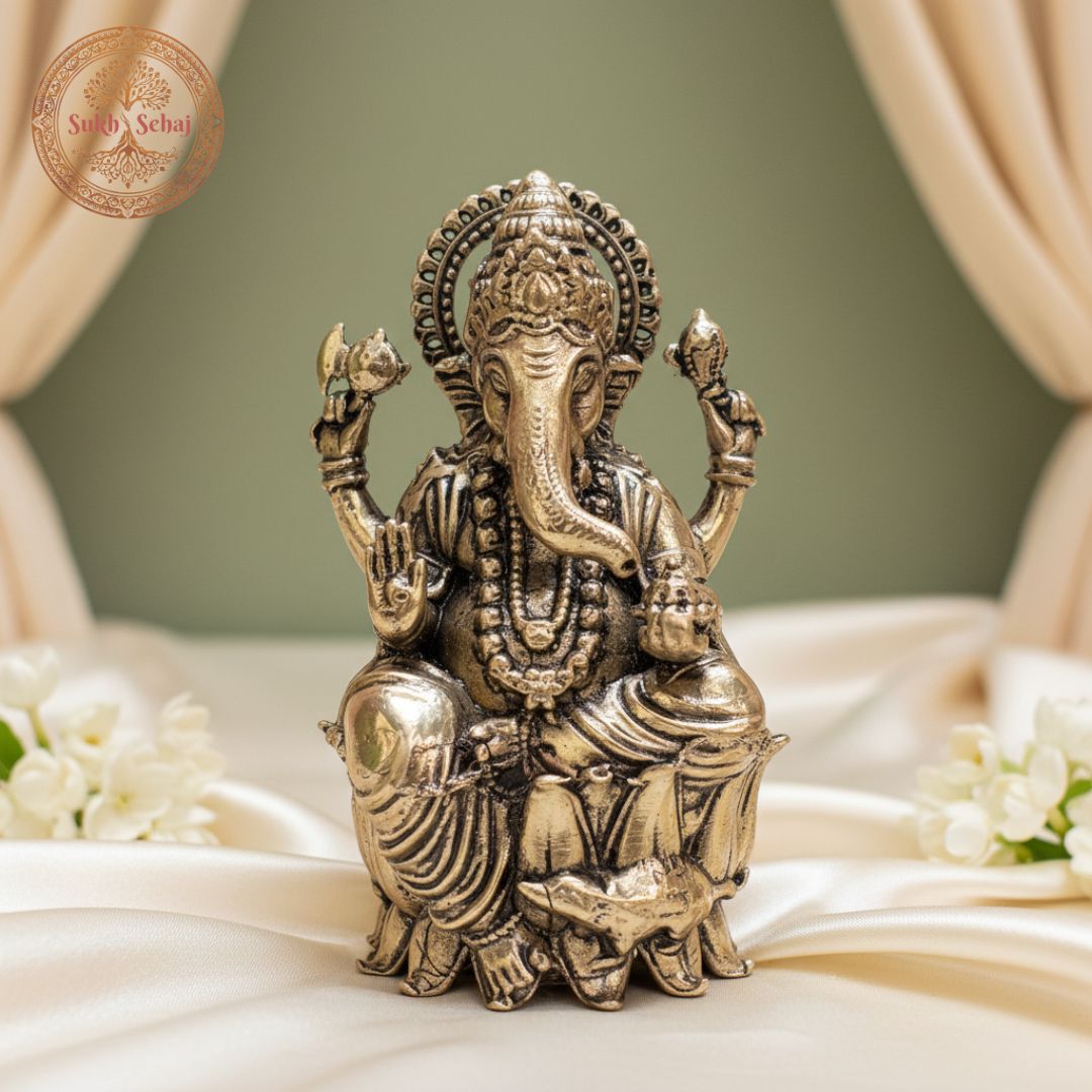 Shree Lakshmi Ganesh Murti Set