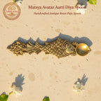 Matsya Avatar Aarti Diya Spoon