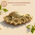 Shankh Ganesha Panchmukhi Diya