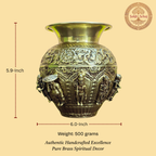 Dhashavatar Kalash - 5.9 Inch