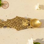 Matsya Avatar Aarti Diya Spoon