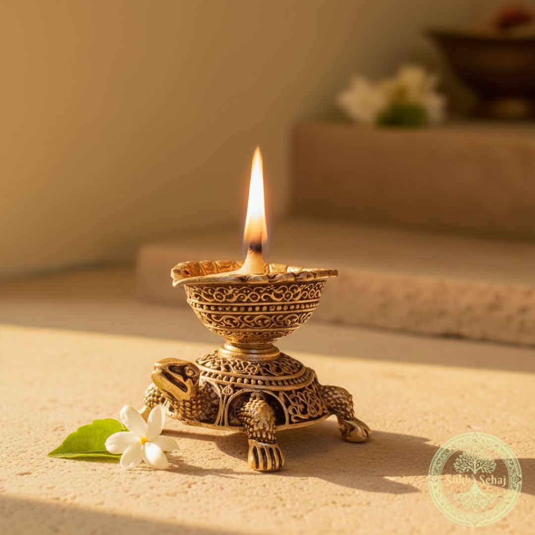 Kurma Diya (Tortoise Diya)