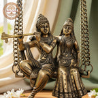 Shree Radha Krishna Jhula - Large