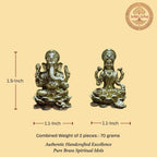 Shree Lakshmi Ganesha Murti Set
