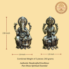 Shree Lakshmi Ganesh Murti Set