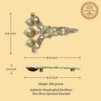 Trimukhi Aarti Diya Spoon