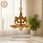 Mayur Diya (Hanging) - Medium