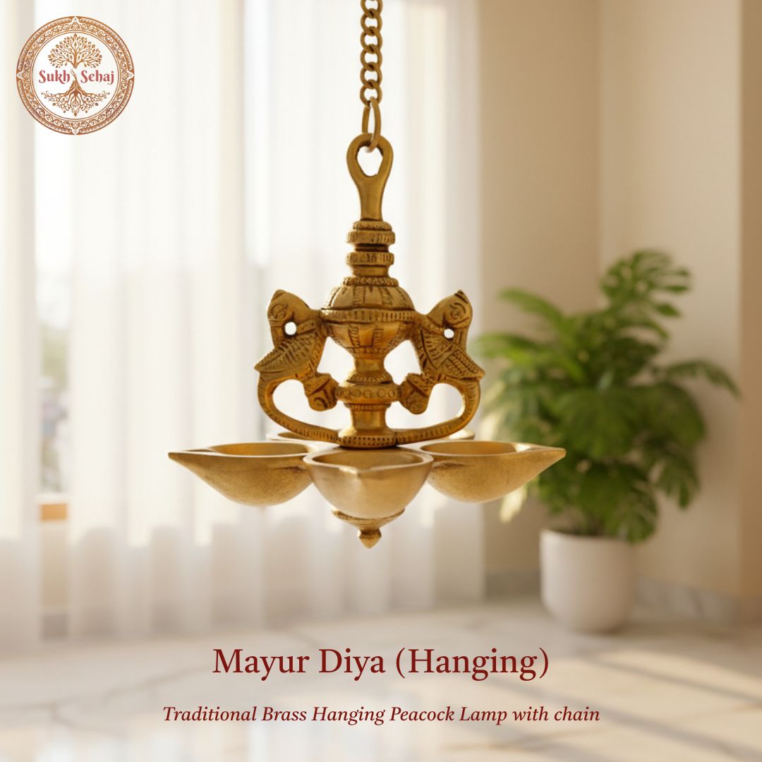 Mayur Diya (Hanging) - Medium