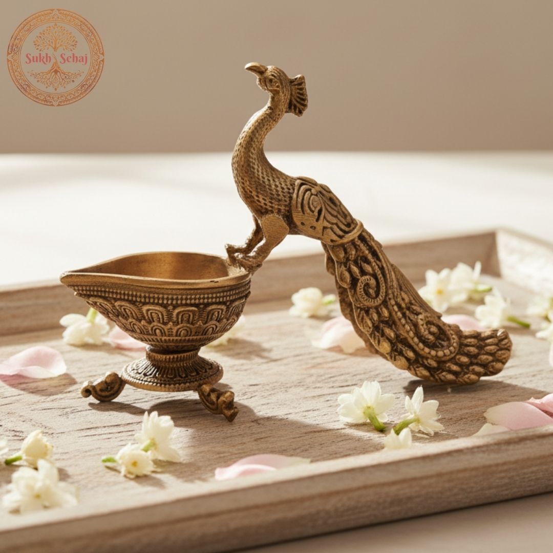 Mayura Deepam (Peacock Diya)