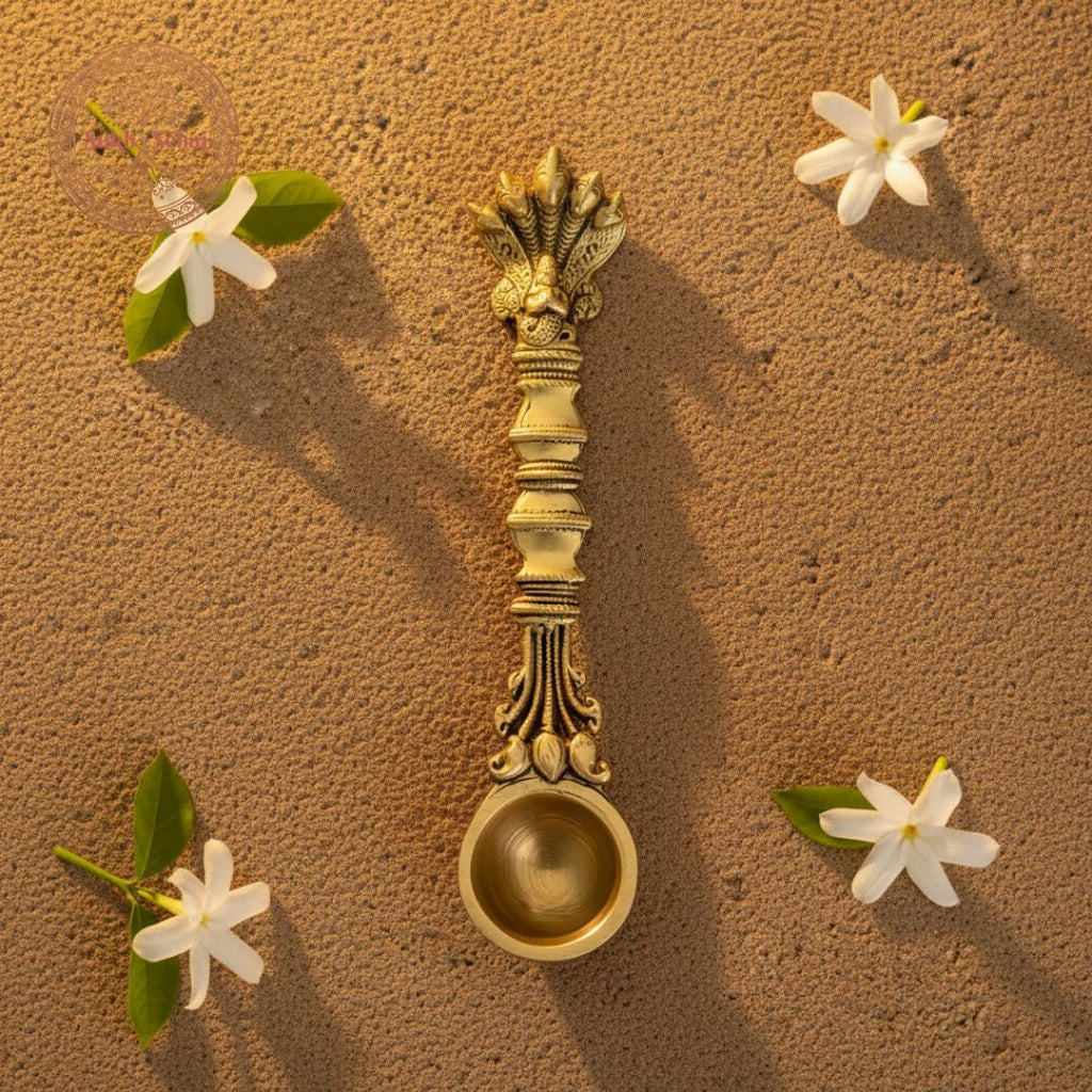 Sheshnaag Achmani (Puja Spoon)