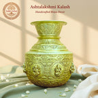 Ashtalakshmi Kalash - 11.0 Inch