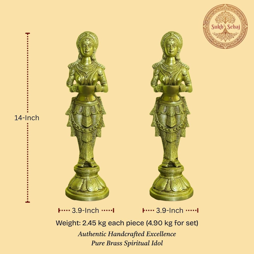 Deepalakshmi Murti Pair Set