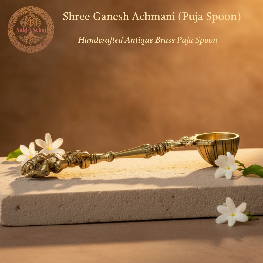 Shree Ganesh Achmani (Puja Spoon)