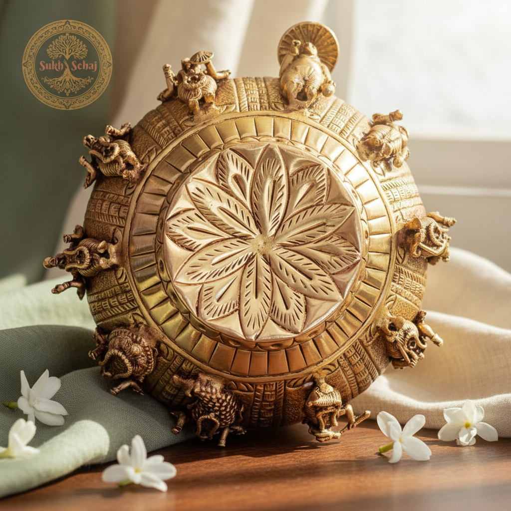 Dhashavatar Kalash - 5.9 Inch