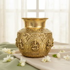 Ashtalakshmi Kalash - 5.7 Inch