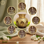 Ashtalakshmi Kalash - 8 Inch