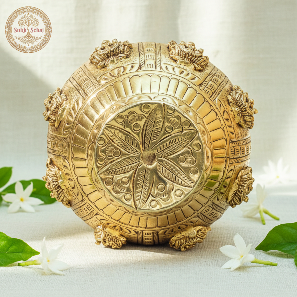 Ashtalakshmi Kalash - 5.8 Inch