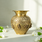 Ashtalakshmi Kalash - 5.8 Inch