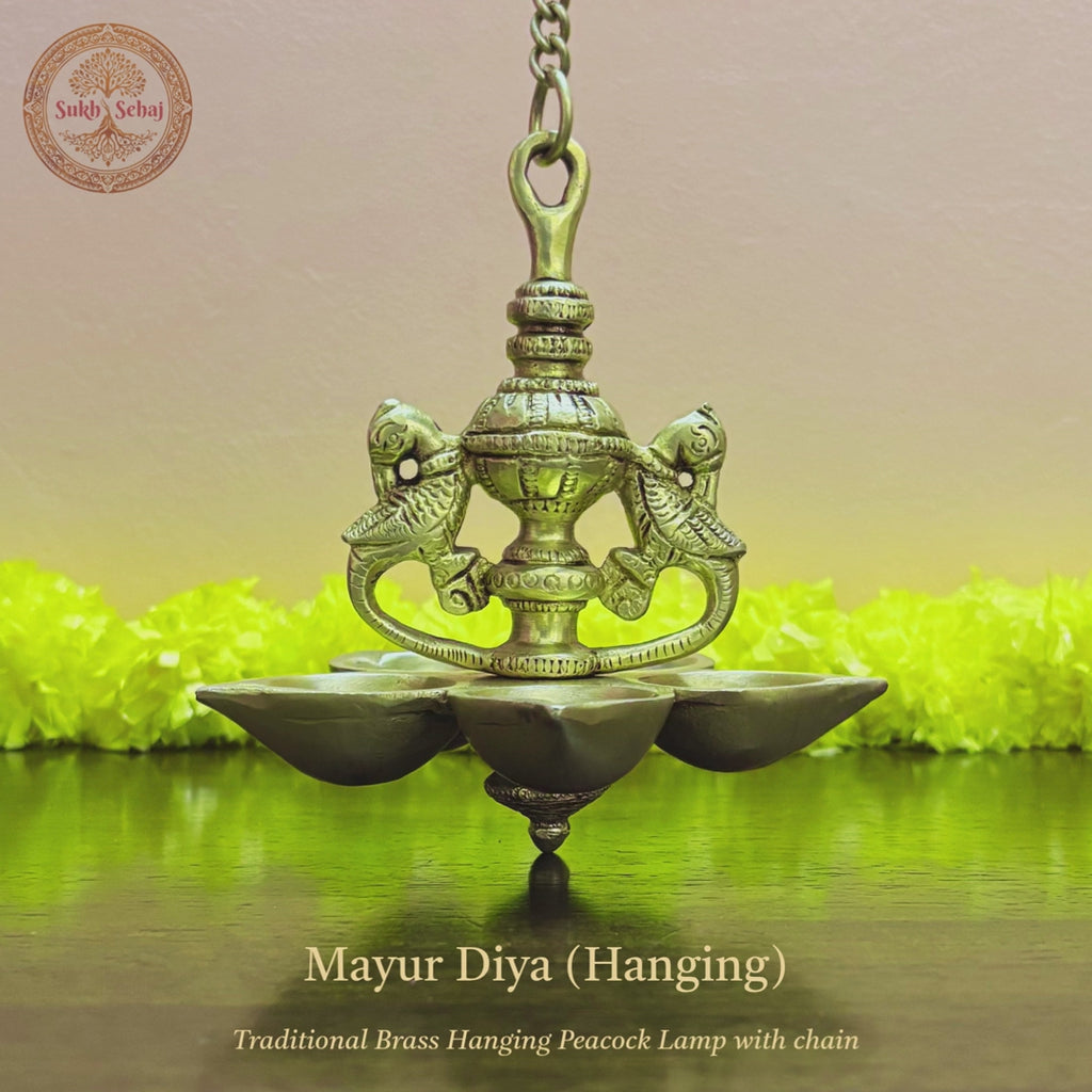 Mayur Diya (Hanging) - Medium