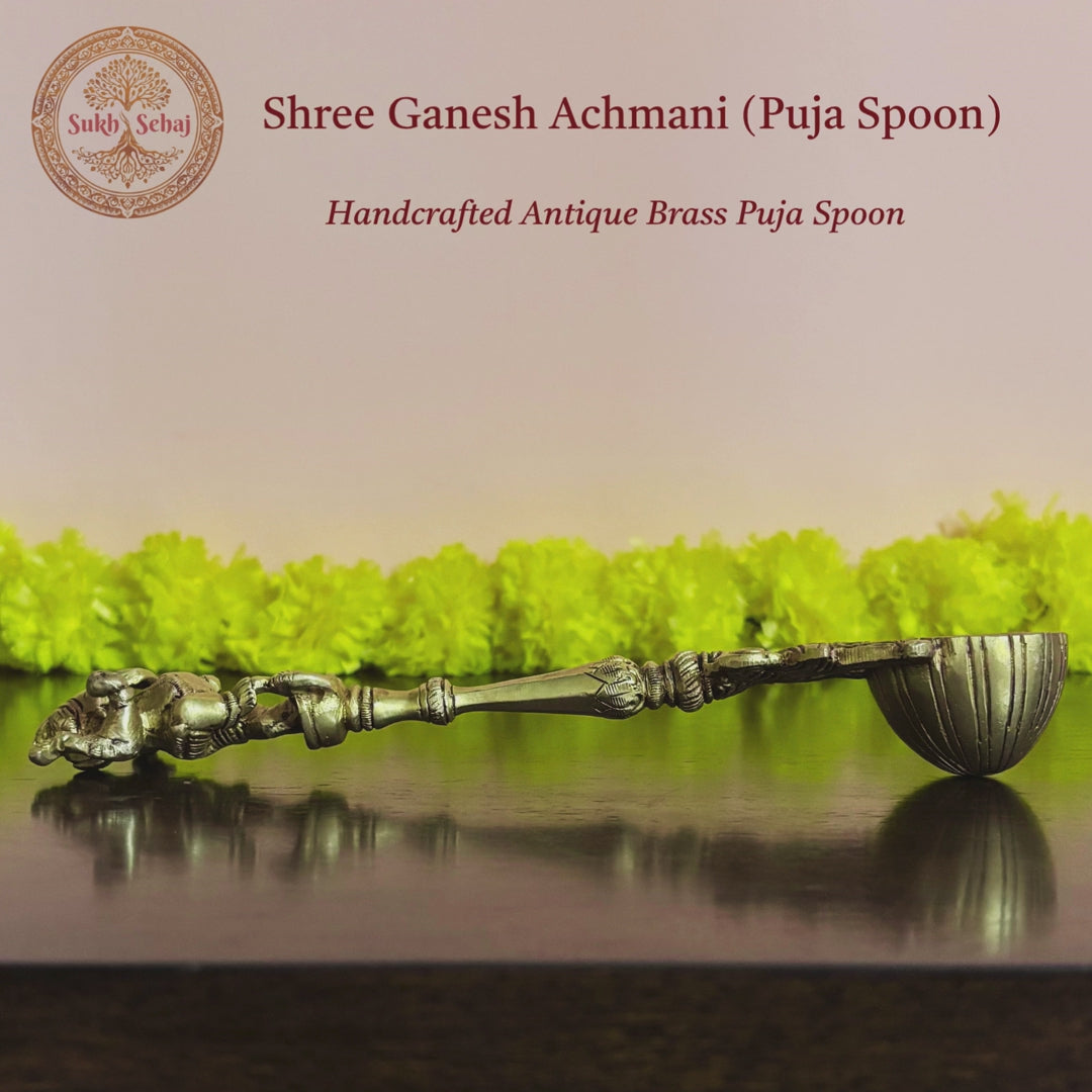 Shree Ganesh Achmani (Puja Spoon)