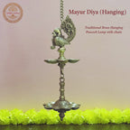 Mayur Diya (Hanging) - Large