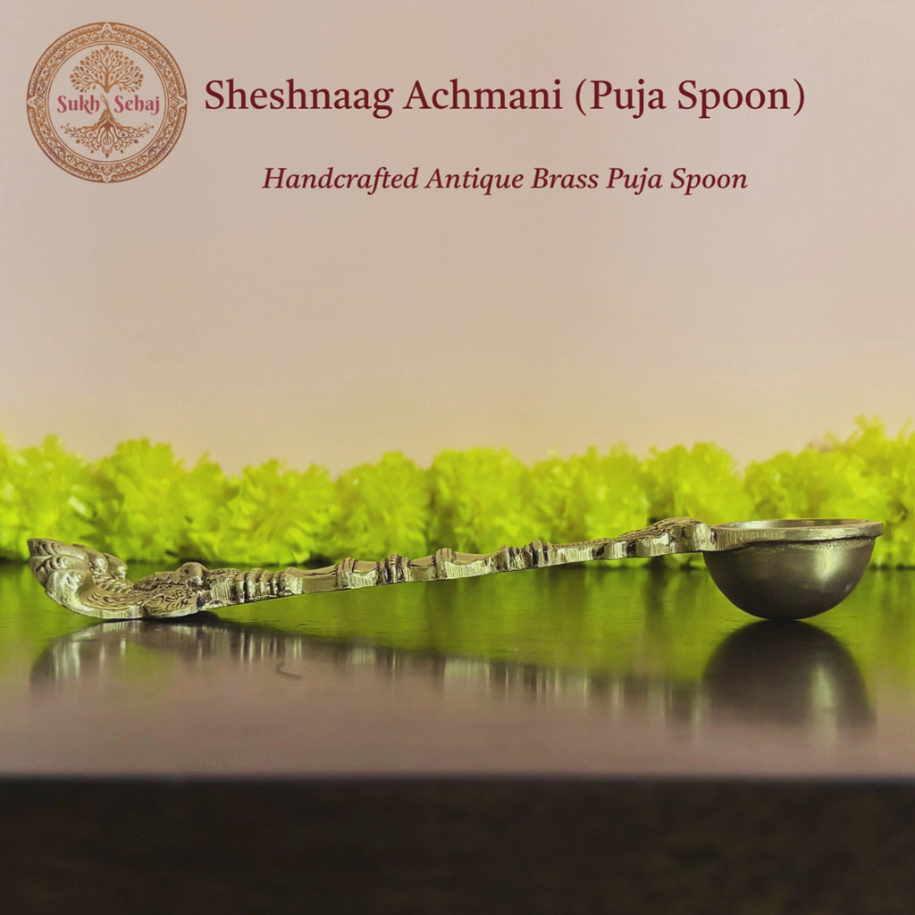 Sheshnaag Achmani (Puja Spoon)