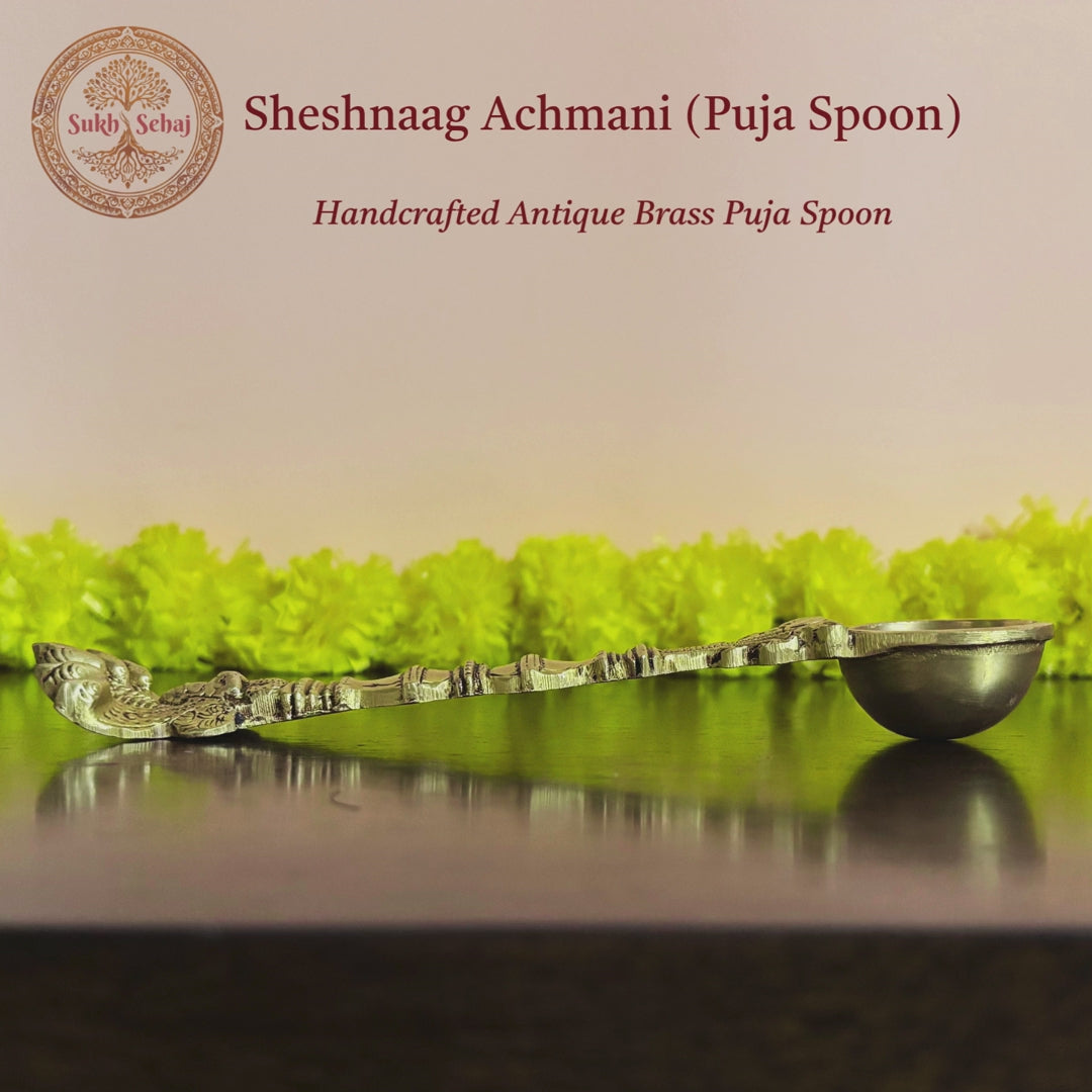 Sheshnaag Achmani (Puja Spoon)