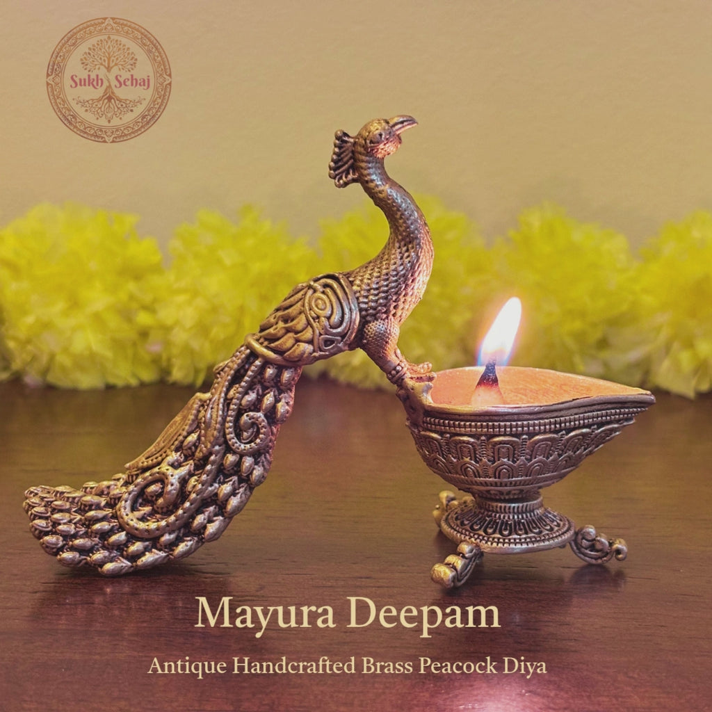 Mayura Deepam (Peacock Diya)